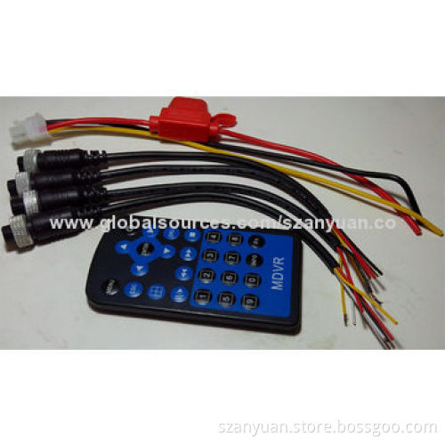 Mobile DVR, Supports GPS and 3G, 32GB SD Card and USB, with Simultaneous Audio and Video Recording